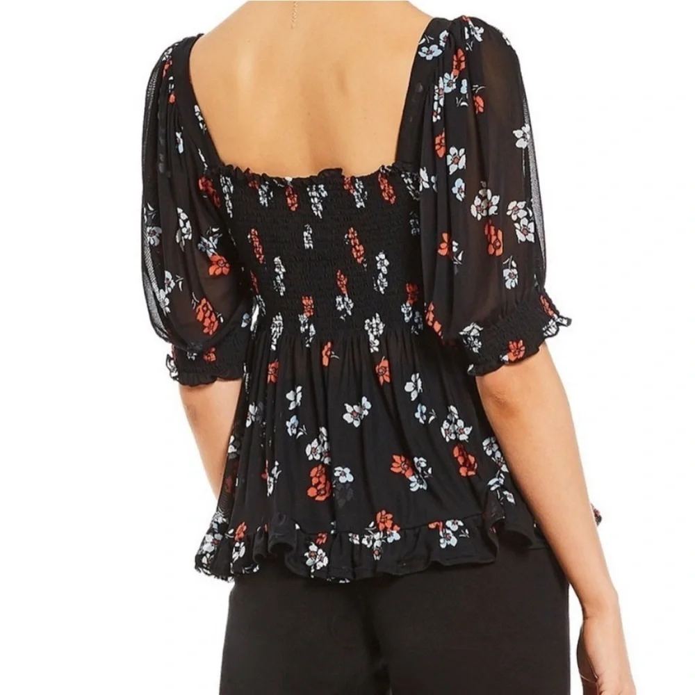 Like New Free People Delta Dawn Blouse XS
